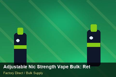 Adjustable Nic Strength Vape Bulk — Adjustable Nic Strength Vape Bulk: Returns & Warranty — Air Freight Rules photo 1