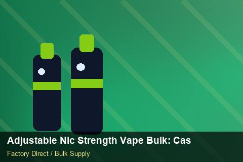 Adjustable Nic Strength Vape Bulk — Adjustable Nic Strength Vape Bulk: Case Studies — Air Freight Rules photo 1