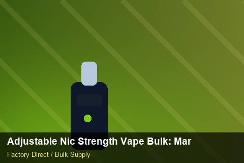 Adjustable Nic Strength Vape Bulk — Adjustable Nic Strength Vape Bulk: Margin Calculator — Air Freight Rules photo 2