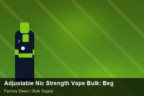 Adjustable Nic Strength Vape Bulk — Adjustable Nic Strength Vape Bulk: Beginner's Guide — Air Freight Rules photo 1