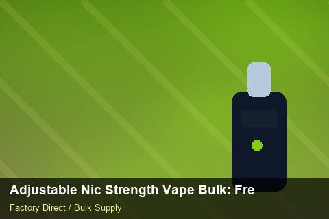 Adjustable Nic Strength Vape Bulk — Adjustable Nic Strength Vape Bulk: Freight Insurance — Air Freight Rules photo 2