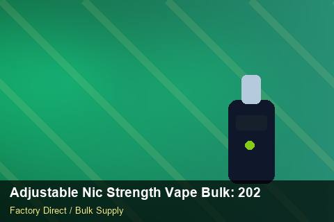 Adjustable Nic Strength Vape Bulk — Adjustable Nic Strength Vape Bulk: 2026 Buyer's Handbook — Sea Freight Rules photo 2