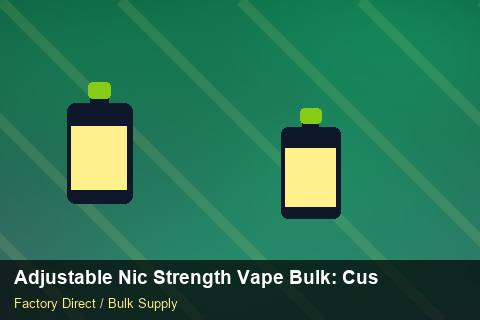 Adjustable Nic Strength Vape Bulk — Adjustable Nic Strength Vape Bulk: Customs Documentation — Sea Freight Rules photo 2