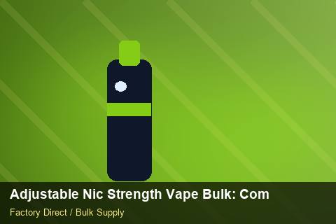 Adjustable Nic Strength Vape Bulk — Adjustable Nic Strength Vape Bulk: Compliance Standards — Sea Freight Rules photo 1