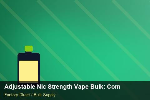 Adjustable Nic Strength Vape Bulk — Adjustable Nic Strength Vape Bulk: Compliance Standards — Sea Freight Rules photo 2