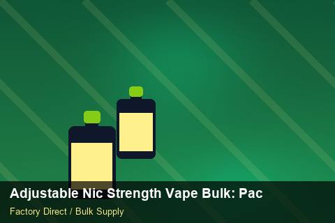 Adjustable Nic Strength Vape Bulk — Adjustable Nic Strength Vape Bulk: Packaging Standards — Sea Freight Rules photo 1