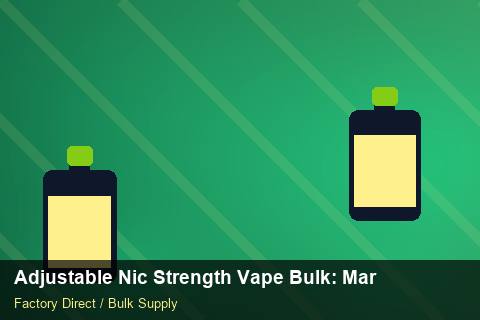 Adjustable Nic Strength Vape Bulk — Adjustable Nic Strength Vape Bulk: Market Trends 2026 — Sea Freight Rules photo 1