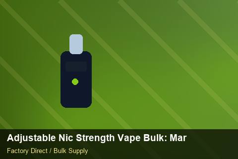 Adjustable Nic Strength Vape Bulk — Adjustable Nic Strength Vape Bulk: Market Trends 2026 — Sea Freight Rules photo 2