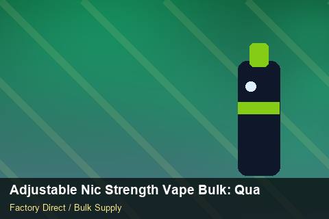 Adjustable Nic Strength Vape Bulk — Adjustable Nic Strength Vape Bulk: Quality Control Process — Sea Freight Rules photo 1