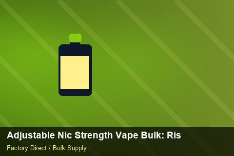 Adjustable Nic Strength Vape Bulk — Adjustable Nic Strength Vape Bulk: Risk Management — Sea Freight Rules photo 2