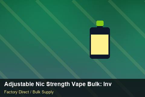 Adjustable Nic Strength Vape Bulk — Adjustable Nic Strength Vape Bulk: Inventory Management — Sea Freight Rules photo 2