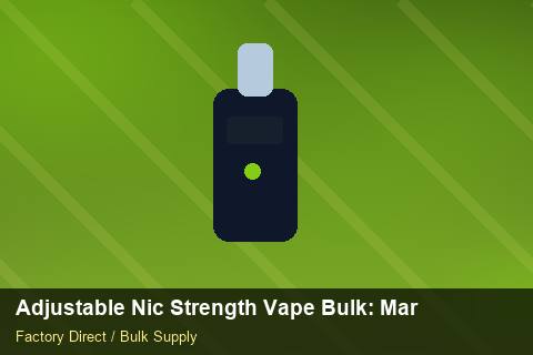 Adjustable Nic Strength Vape Bulk — Adjustable Nic Strength Vape Bulk: Margin Calculator — Sea Freight Rules photo 2