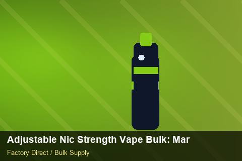 Adjustable Nic Strength Vape Bulk — Adjustable Nic Strength Vape Bulk: Market Comparison — Sea Freight Rules photo 2