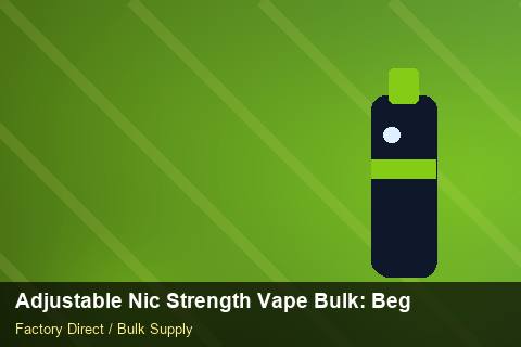 Adjustable Nic Strength Vape Bulk — Adjustable Nic Strength Vape Bulk: Beginner's Guide — Sea Freight Rules photo 1