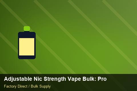 Adjustable Nic Strength Vape Bulk — Adjustable Nic Strength Vape Bulk: Procurement Checklist — Sea Freight Rules photo 1