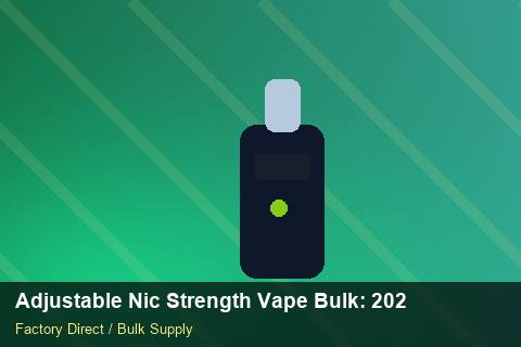 Adjustable Nic Strength Vape Bulk — Adjustable Nic Strength Vape Bulk: 2026 Buyer's Handbook — Rail Options photo 2