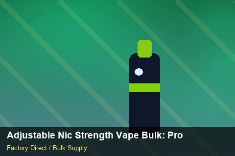 Adjustable Nic Strength Vape Bulk — Adjustable Nic Strength Vape Bulk: Procurement Strategy — Rail Options photo 2