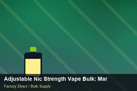 Adjustable Nic Strength Vape Bulk — Adjustable Nic Strength Vape Bulk: Market Trends 2026 — Rail Options photo 1