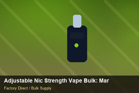 Adjustable Nic Strength Vape Bulk — Adjustable Nic Strength Vape Bulk: Market Trends 2026 — Rail Options photo 2