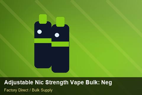 Adjustable Nic Strength Vape Bulk — Adjustable Nic Strength Vape Bulk: Negotiation Tips — Rail Options photo 1