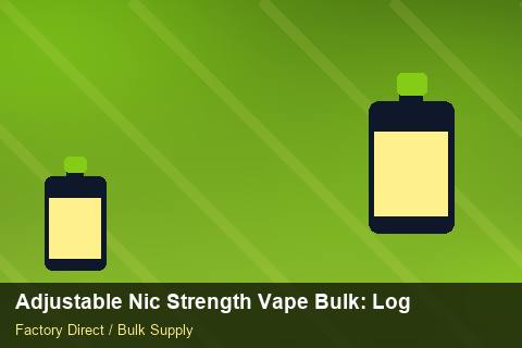 Adjustable Nic Strength Vape Bulk — Adjustable Nic Strength Vape Bulk: Logistics Solutions — Rail Options photo 1