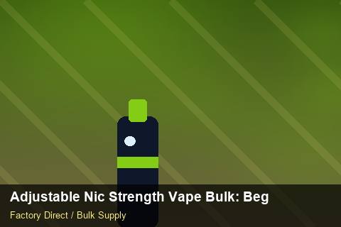 Adjustable Nic Strength Vape Bulk — Adjustable Nic Strength Vape Bulk: Beginner's Guide — Rail Options photo 1