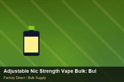 Adjustable Nic Strength Vape Bulk — Adjustable Nic Strength Vape Bulk: Bulk Supplier Guide — Courier Limits photo 2