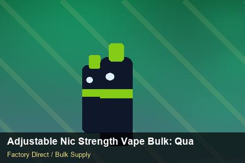 Adjustable Nic Strength Vape Bulk — Adjustable Nic Strength Vape Bulk: Quality Inspection Checklist — Courier Limits photo 2