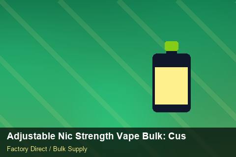 Adjustable Nic Strength Vape Bulk — Adjustable Nic Strength Vape Bulk: Customs Documentation — Courier Limits photo 2