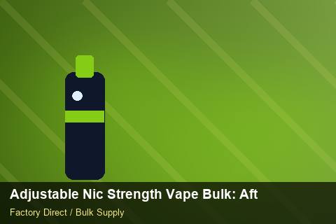 Adjustable Nic Strength Vape Bulk — Adjustable Nic Strength Vape Bulk: After-Sales Support — Courier Limits photo 1