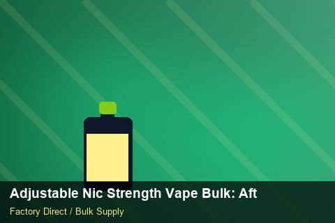 Adjustable Nic Strength Vape Bulk — Adjustable Nic Strength Vape Bulk: After-Sales Support — Courier Limits photo 2