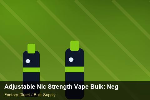 Adjustable Nic Strength Vape Bulk — Adjustable Nic Strength Vape Bulk: Negotiation Tips — Courier Limits photo 1