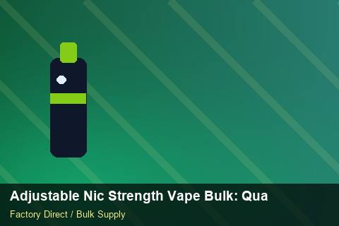 Adjustable Nic Strength Vape Bulk — Adjustable Nic Strength Vape Bulk: Quality Control Process — Courier Limits photo 1