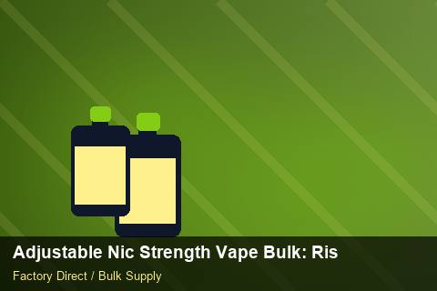 Adjustable Nic Strength Vape Bulk — Adjustable Nic Strength Vape Bulk: Risk Management — Courier Limits photo 2