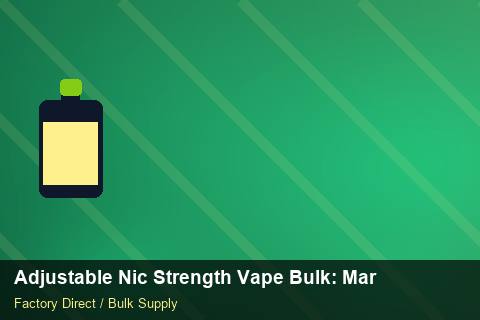 Adjustable Nic Strength Vape Bulk — Adjustable Nic Strength Vape Bulk: Margin Calculator — Courier Limits photo 1