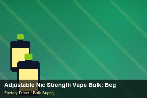 Adjustable Nic Strength Vape Bulk — Adjustable Nic Strength Vape Bulk: Beginner's Guide — Courier Limits photo 2