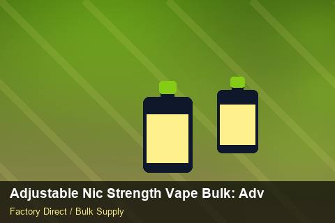 Adjustable Nic Strength Vape Bulk — Adjustable Nic Strength Vape Bulk: Advanced Sourcing — Courier Limits photo 2
