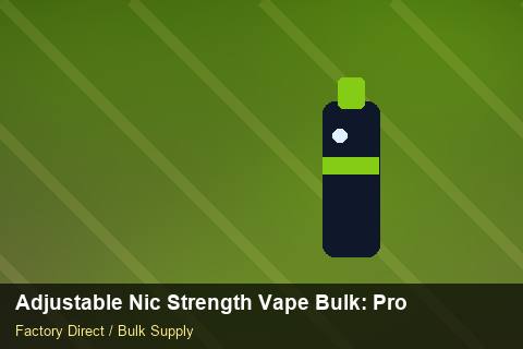Adjustable Nic Strength Vape Bulk — Adjustable Nic Strength Vape Bulk: Product Launch Playbook — Courier Limits photo 2
