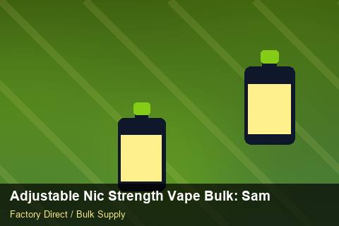 Adjustable Nic Strength Vape Bulk — Adjustable Nic Strength Vape Bulk: Sample Policy — Customs Valuation photo 2