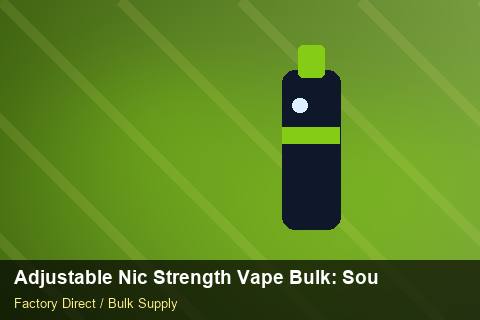 Adjustable Nic Strength Vape Bulk — Adjustable Nic Strength Vape Bulk: Sourcing Workflow — Customs Valuation photo 1