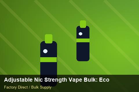 Adjustable Nic Strength Vape Bulk — Adjustable Nic Strength Vape Bulk: Eco-Friendly Materials — Customs Valuation photo 2