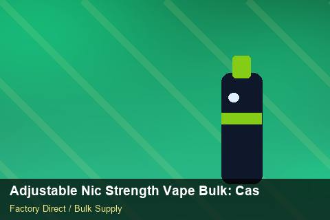Adjustable Nic Strength Vape Bulk — Adjustable Nic Strength Vape Bulk: Case Studies — Customs Valuation photo 1