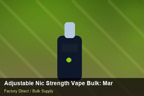 Adjustable Nic Strength Vape Bulk — Adjustable Nic Strength Vape Bulk: Margin Calculator — Customs Valuation photo 2