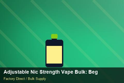 Adjustable Nic Strength Vape Bulk — Adjustable Nic Strength Vape Bulk: Beginner's Guide — Customs Valuation photo 2