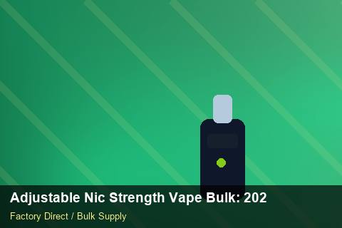 Adjustable Nic Strength Vape Bulk — Adjustable Nic Strength Vape Bulk: 2026 Buyer's Handbook — HS Code Notes photo 2