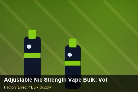 Adjustable Nic Strength Vape Bulk — Adjustable Nic Strength Vape Bulk: Volume Pricing Tiers — HS Code Notes photo 2