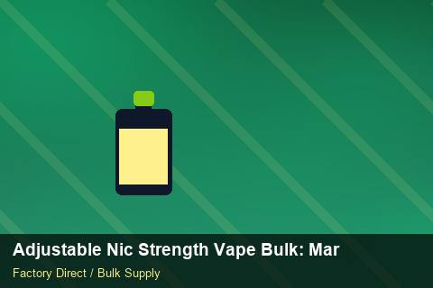 Adjustable Nic Strength Vape Bulk — Adjustable Nic Strength Vape Bulk: Market Trends 2026 — HS Code Notes photo 1
