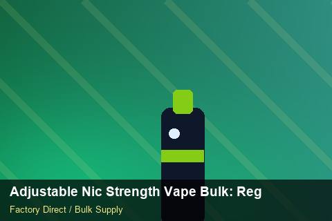 Adjustable Nic Strength Vape Bulk — Adjustable Nic Strength Vape Bulk: Regulatory Update — HS Code Notes photo 2