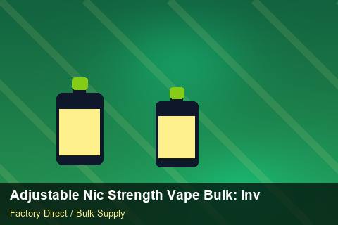 Adjustable Nic Strength Vape Bulk — Adjustable Nic Strength Vape Bulk: Inventory Management — HS Code Notes photo 2