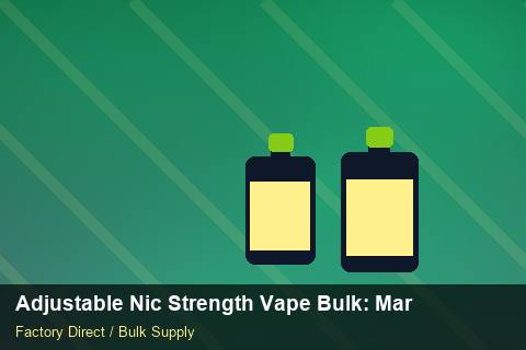 Adjustable Nic Strength Vape Bulk — Adjustable Nic Strength Vape Bulk: Margin Calculator — HS Code Notes photo 1